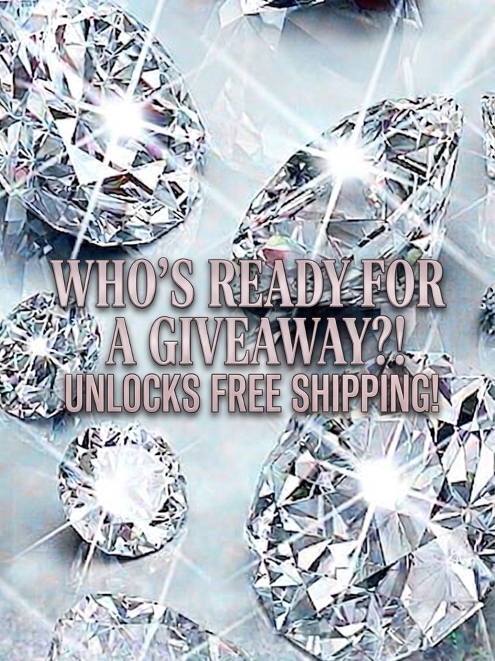 Giveaway! 🔓unlocks FREE shipping🔓